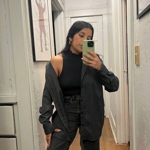 Oak + Fort Unisex Button Down Shirt